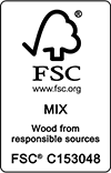 FSC - Bois provenant de sources responsables