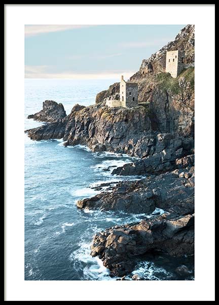 Botallack Tin Mine North Cornwall Affiche dans le groupe Affiches / Nature chez Desenio AB (10470)