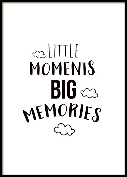 Little Moments Affiche dans le groupe Affiches / Posters pour enfants chez Desenio AB (11442)