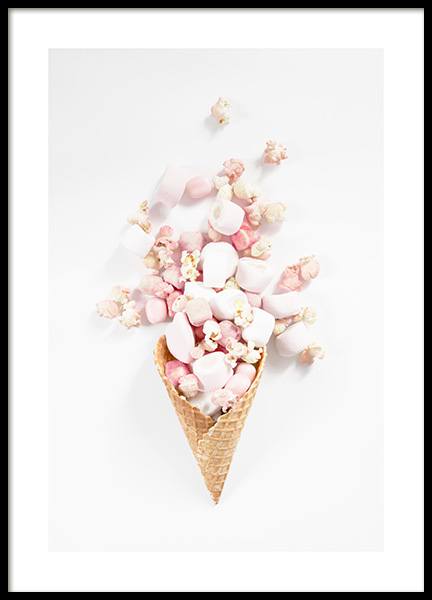 Candy Cone Affiche dans le groupe Affiches / Affiches cuisine chez Desenio AB (12708)