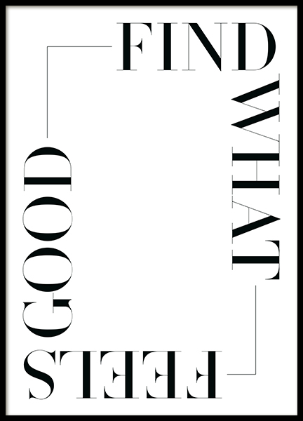 find-what-feels-good-affiche-citation-what-feels-good-desenio-fr