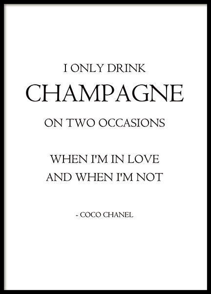 Download Spruch coco chanel Desktop Wallpaper Free