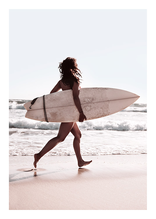 Surf The Waves Affiche / Photographie chez Desenio AB (10172)