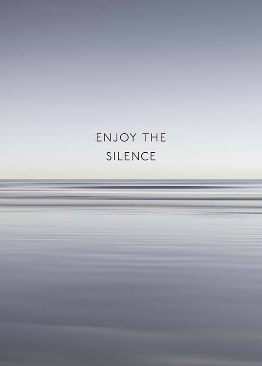 Enjoy The Silence Affiche / Nature chez Desenio AB (10300)