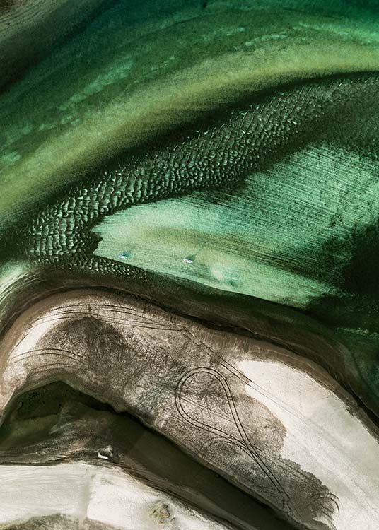 Aerial View Walvera Affiche / Nature chez Desenio AB (10442)