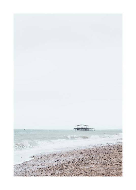 Brighton Beach Affiche / Nature chez Desenio AB (10469)