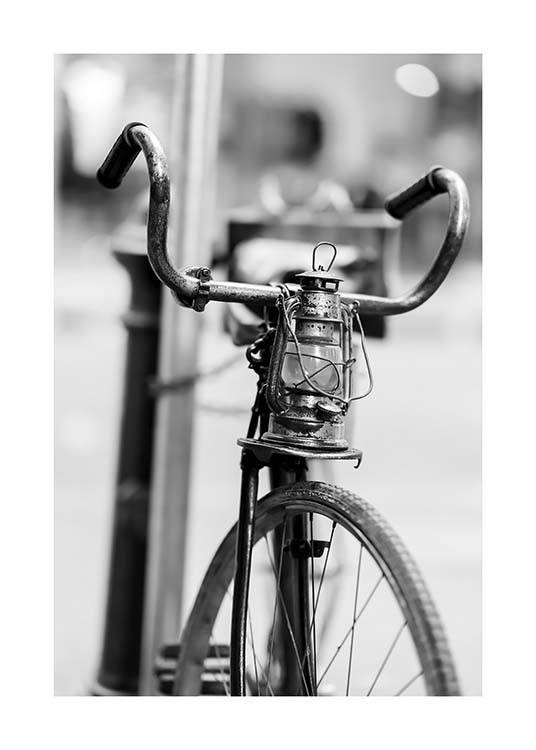 Old Bike Affiche / Noir et blanc chez Desenio AB (10549)