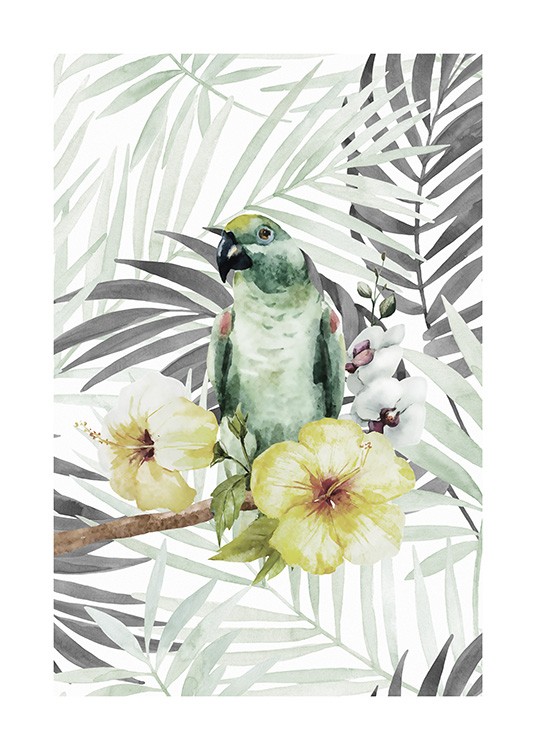 Tropical Bird No2 Affiche / Insectes et animaux chez Desenio AB (10649)