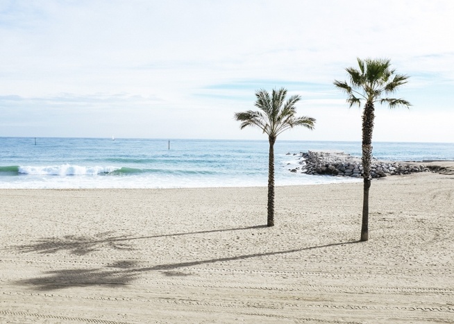 Barcelona Beach Affiche / Nature chez Desenio AB (10888)