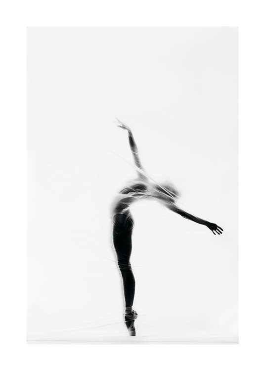 Secret Dancer Affiche / Noir et blanc chez Desenio AB (11136)