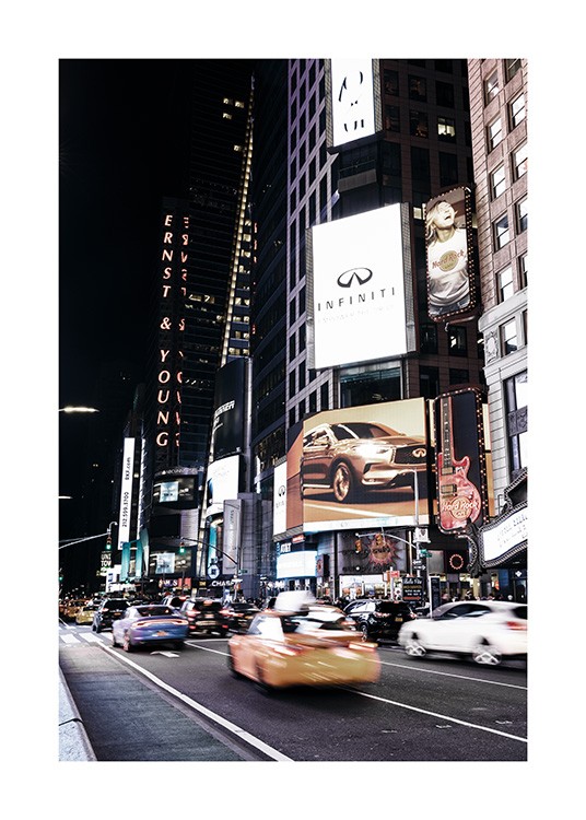 Times Square by Night Affiche / Photographie chez Desenio AB (11322)