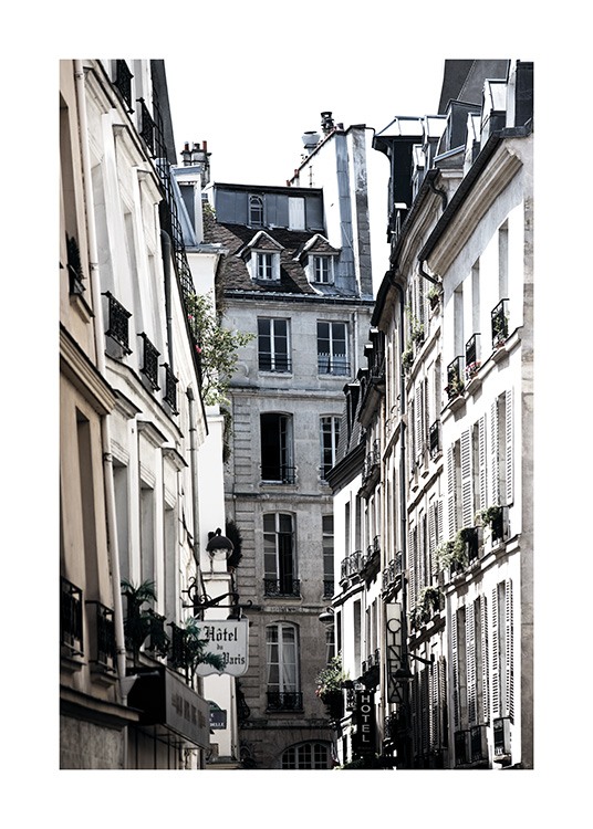 Paris Alley Affiche / Photographie chez Desenio AB (11350)