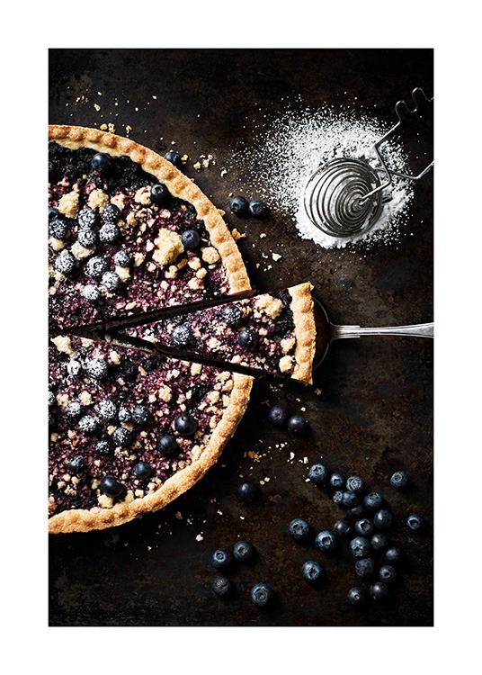 Blueberry Pie Affiche / Affiches cuisine chez Desenio AB (11517)