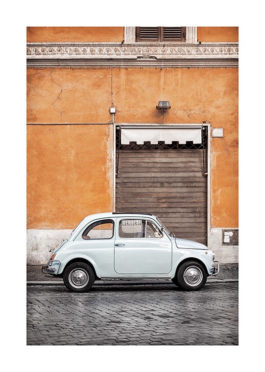 Vintage Car in Rome Affiche / Photographie chez Desenio AB (11574)