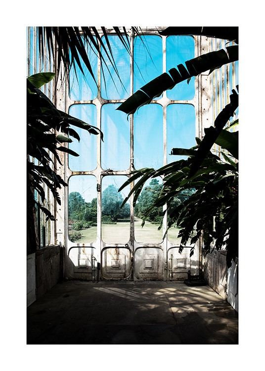 Window in Kew Garden Affiche / Photographie chez Desenio AB (11592)