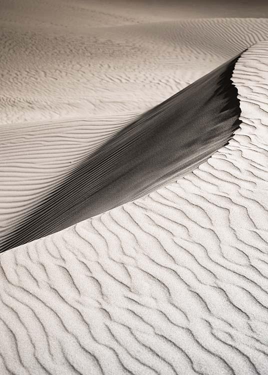 '–Photographie d''un paysage de dunes de sable.'