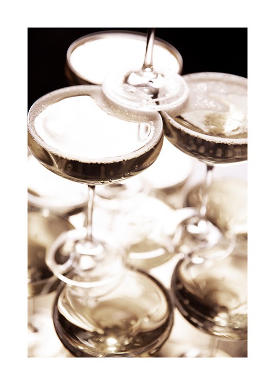 Sparkling Champagne Affiche / Affiches cuisine chez Desenio AB (11915)