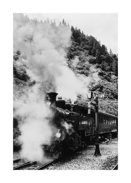 Locomotive Affiche / Photographie chez Desenio AB (11956)