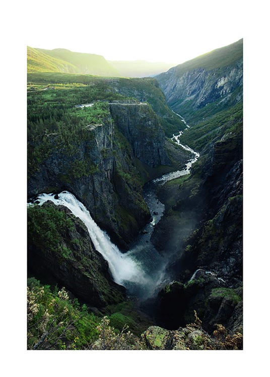 Vøringfossen Waterfall Affiche / Nature chez Desenio AB (12079)