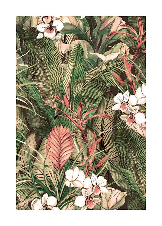 Botanical Pattern No1 Affiche / Art chez Desenio AB (12086)