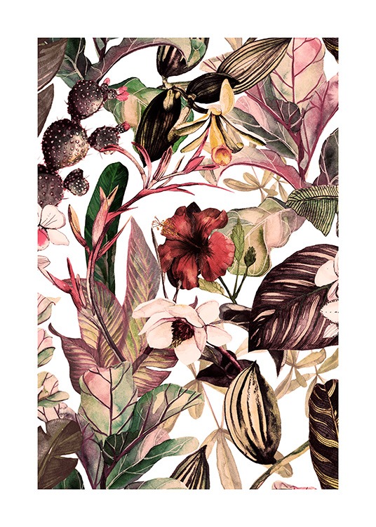 Botanical Pattern No2 Affiche / Art chez Desenio AB (12087)