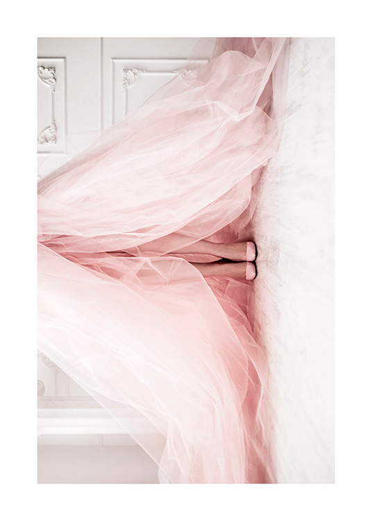 Pink Dress Affiche / Photographie chez Desenio AB (12265)