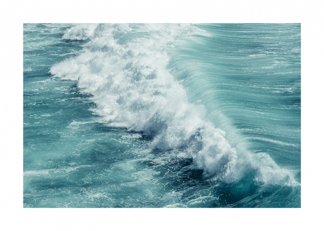 Turquoise Ocean Affiche / Nature chez Desenio AB (12641)
