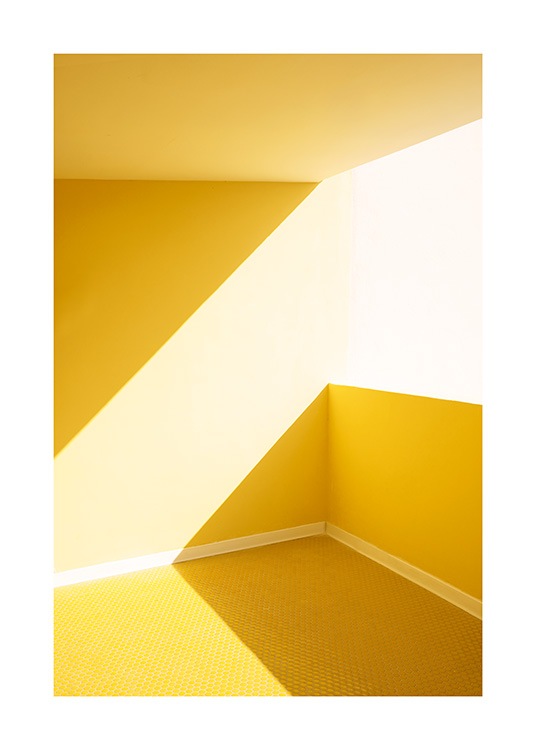 Yellow Balcony Affiche / Photographie chez Desenio AB (12768)