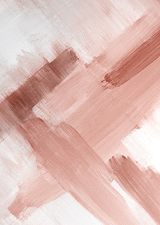 Abstract Painting Pink No2 Affiche / Art chez Desenio AB (12895)