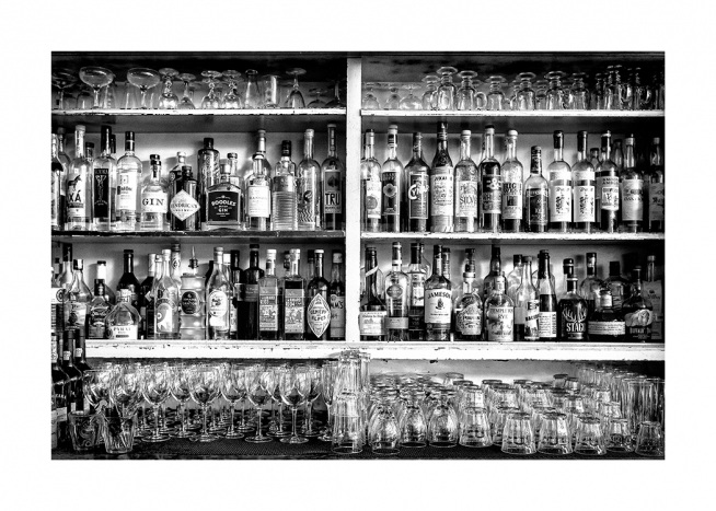 In the Bar Affiche / Vins & Cocktails chez Desenio AB (13694)