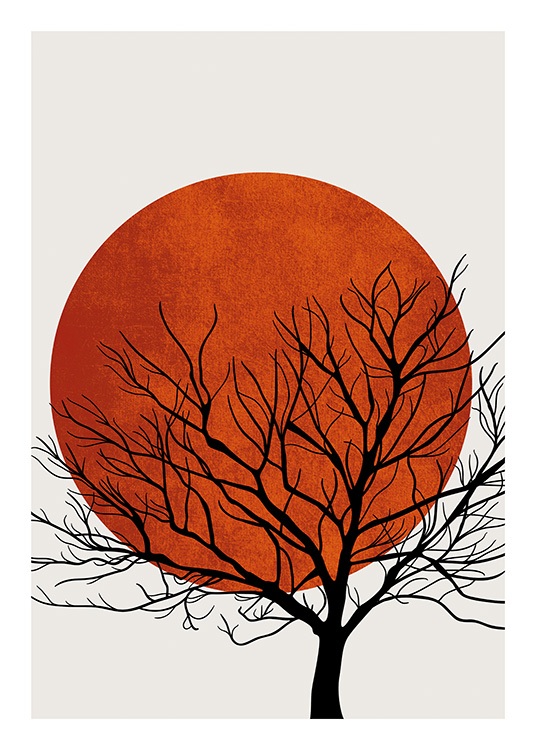 Winter Sunset Affiche / Nature chez Desenio AB (13752)