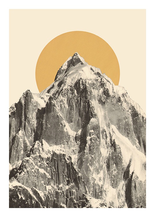 Mountainscape No2 Affiche / Vintage chez Desenio AB (13923)