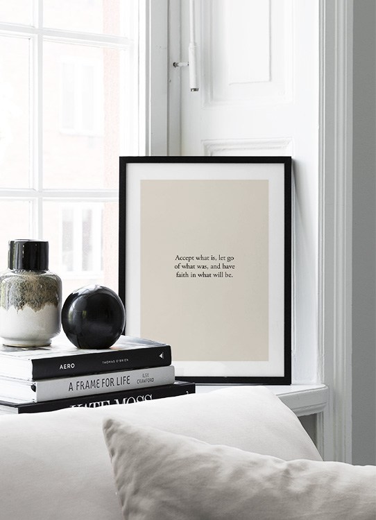 Accept What Is Affiche Affiche Avec Citation Desenio Fr Accept What Is Affiche Affiche Avec Citation Desenio Fr
