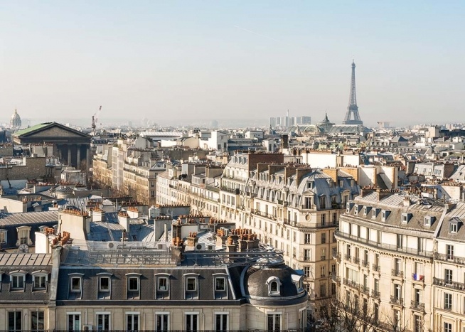 Rooftop View in Paris Affiche / Photographie chez Desenio AB (2465)