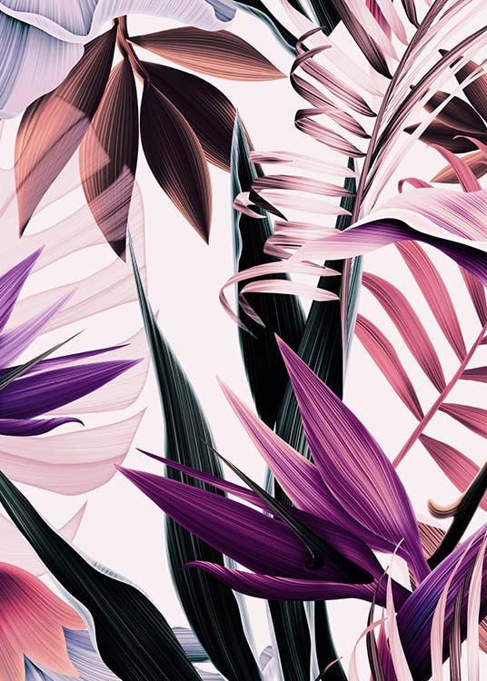 Flower Pattern One Affiche / Art chez Desenio AB (2726)
