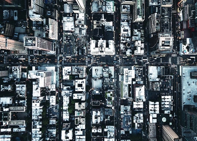 Aerial View Of New York Affiche / Photographie chez Desenio AB (3587)