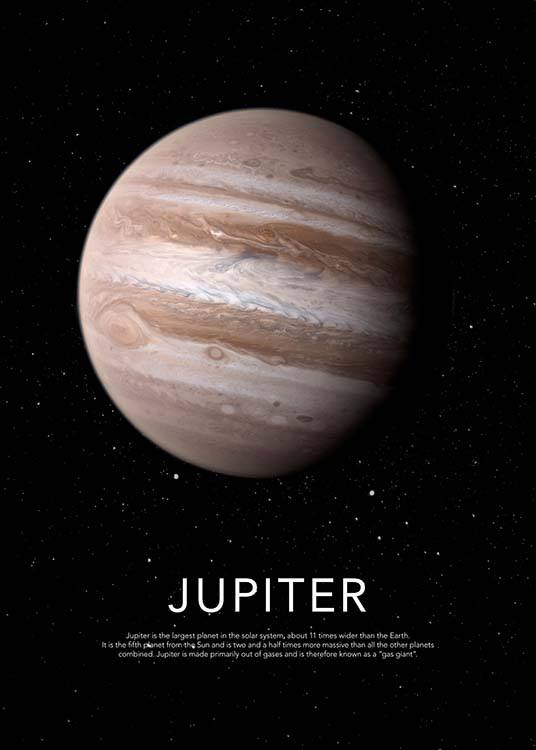 Jupiter Affiche / Posters pour enfants chez Desenio AB (3869)