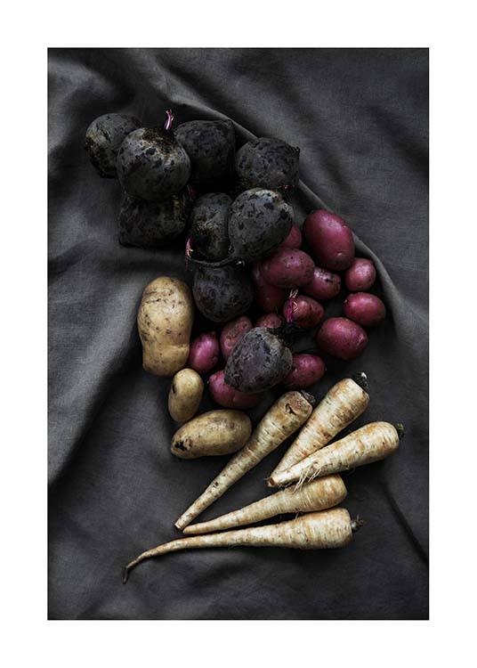Vegetables From The Garden Affiche / Affiches cuisine chez Desenio AB (3934)
