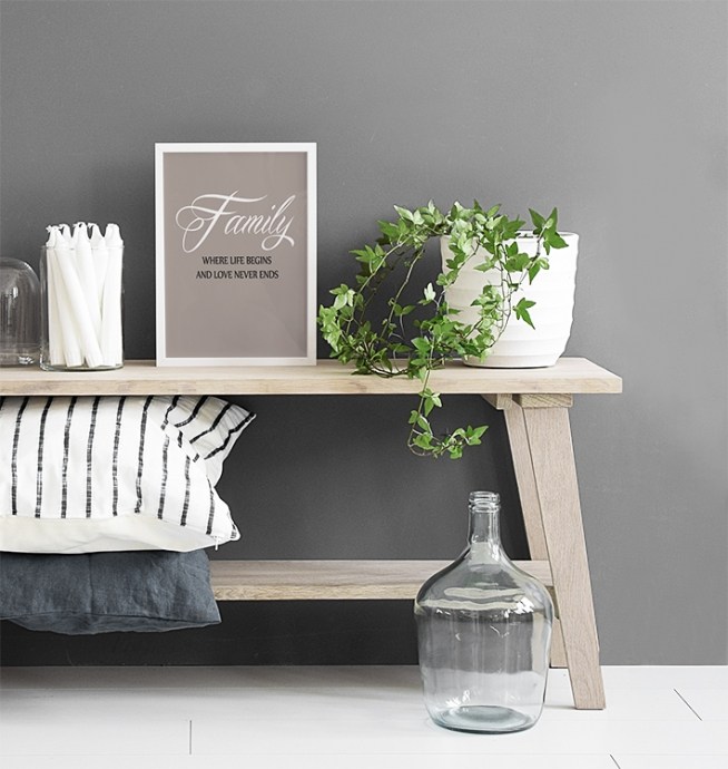 Belle Affiche Texte Avec Citation Sur Le Theme De La Famille Desenio Fr