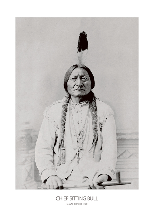 Sitting Bull, Posters / Photographie chez Desenio AB (7380)