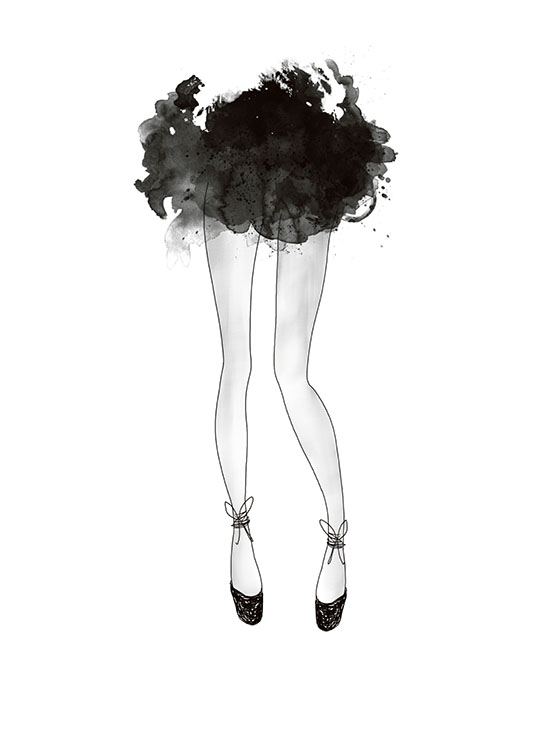 Ballerina, Poster / Mode chez Desenio AB (7764)