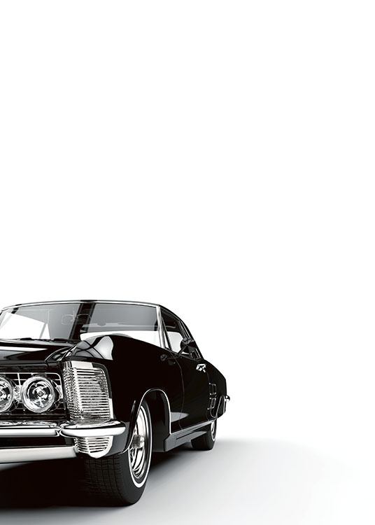 Black Car, Poster / Noir et blanc chez Desenio AB (7905)