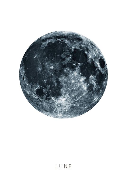 Lune, Affiche / Graphisme chez Desenio AB (8143)