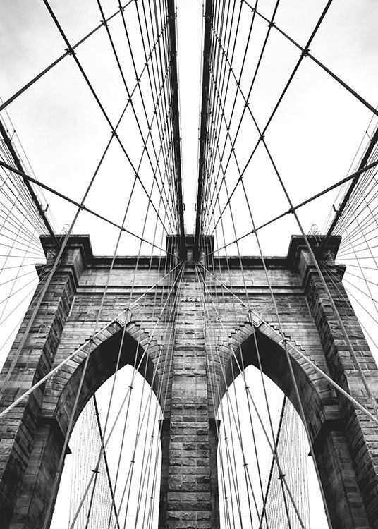Brooklyn Bridge, Affiche / Photographie chez Desenio AB (8213)