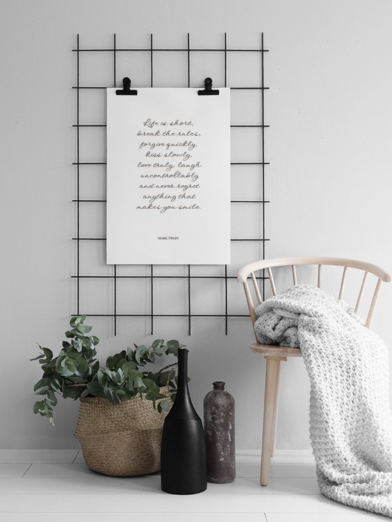 Posters Avec Citation De Mark Twain Affiches Desenio Fr