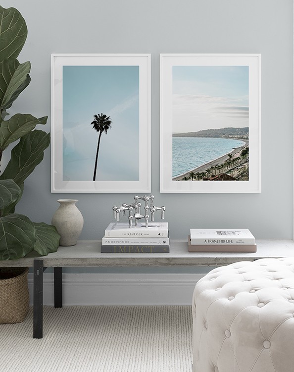 Posters avec photos de vacances de Nice