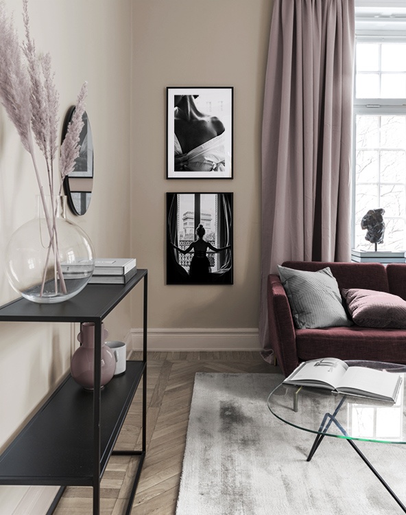 Déco photo en noir et blanc