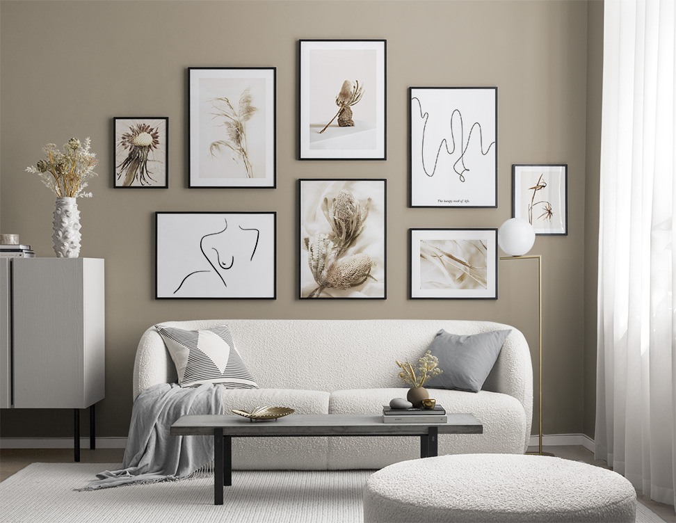 Dry Flowers decoration murale