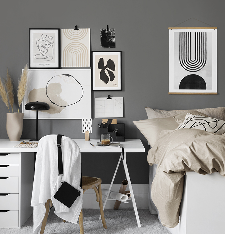 Monochrome et beige